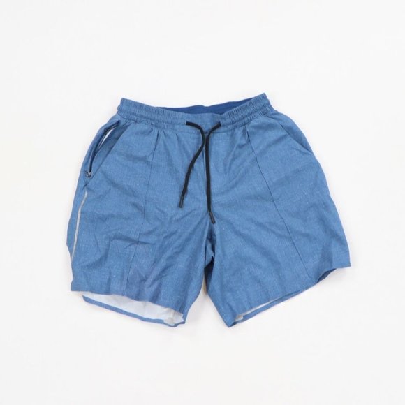 Lululemon Surge Running Jogging Yoga Shorts Blue